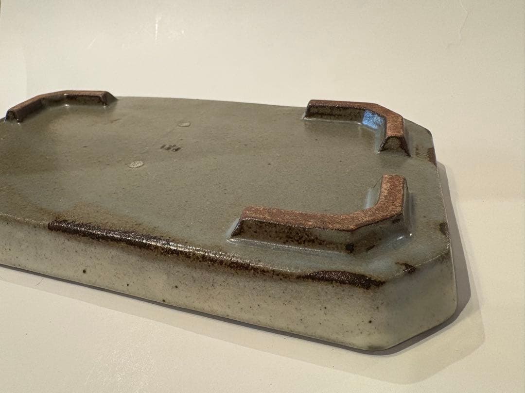 松崎健　長皿　2客　未使用品