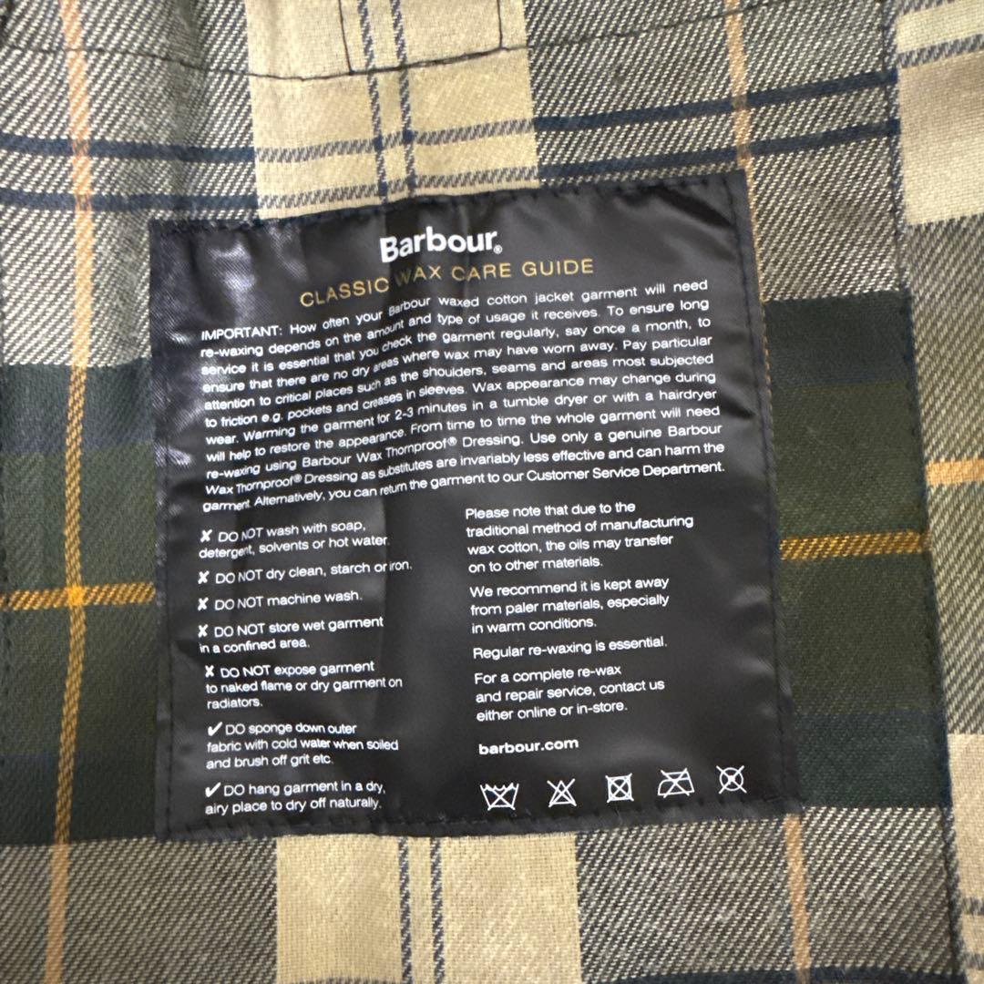 Barbour オリーブグリーンジャケット 40\"