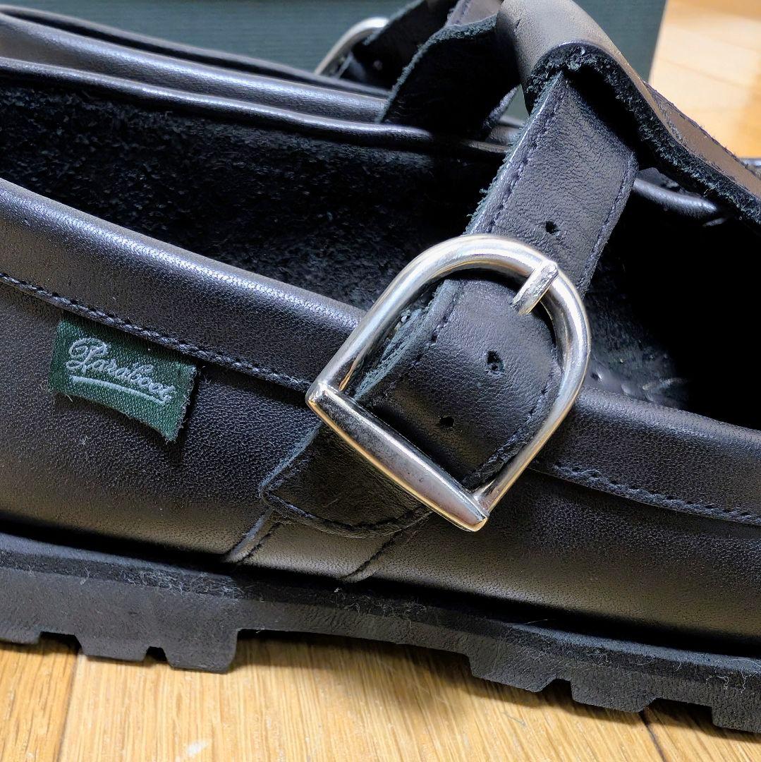 ​【極美品】Parabootパラブーツ BABORD バボール 6.5 黒 箱付