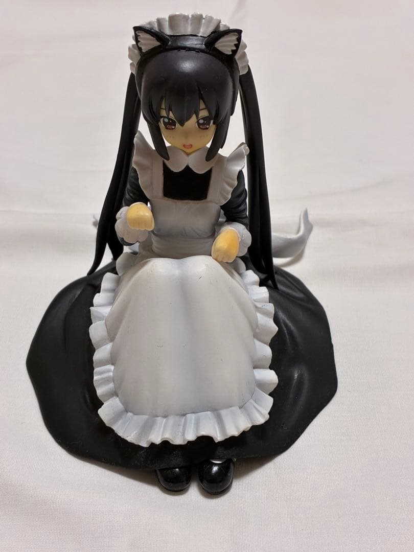 けいおん！　中野梓、平沢唯　メイド服フィギュア2体セット