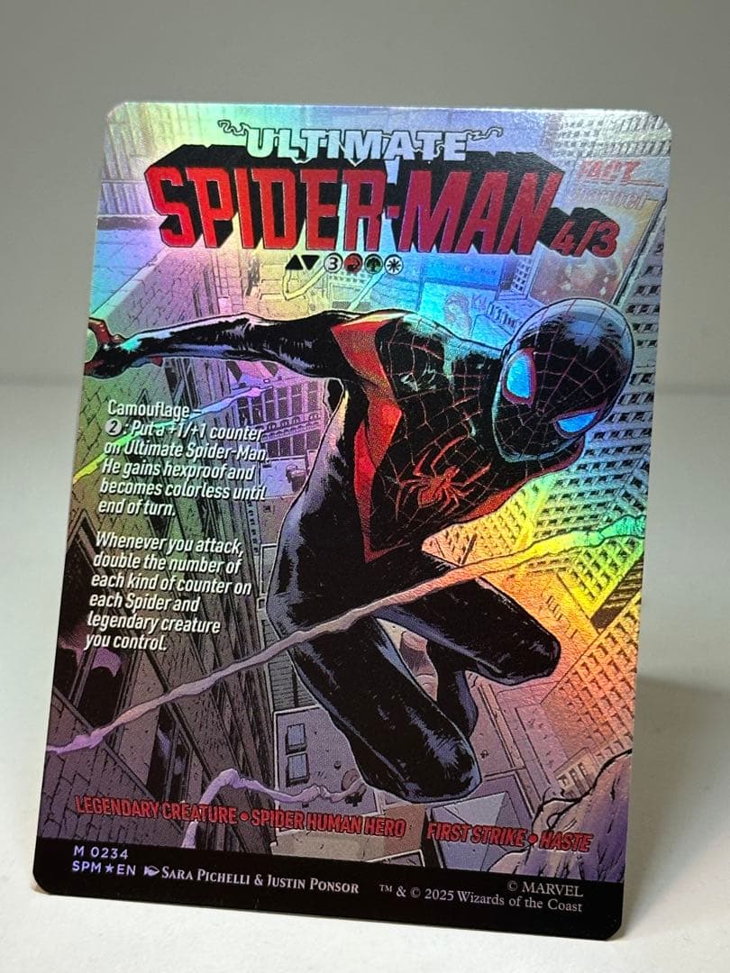 foil】マイルズ・モラレス 英語版 MTG foil】マイルズ・モラレス