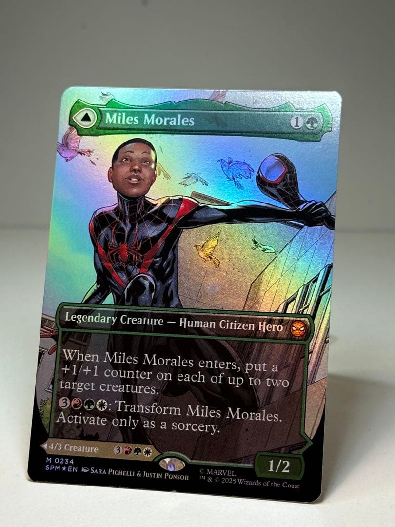 mtg マイルズ・モラレス アルティメット・スパイダーマン 英語 foil