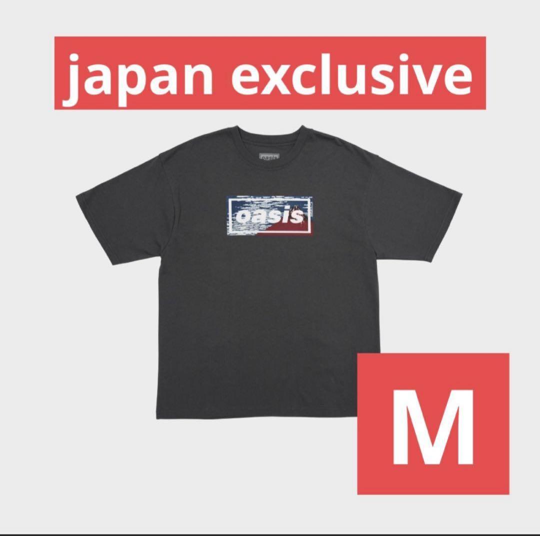oasis グレー Tシャツ M 日本限定 赤富士 富士山
