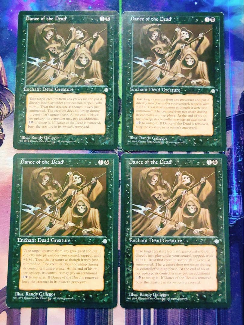Dance of the Dead 英語 4枚セット