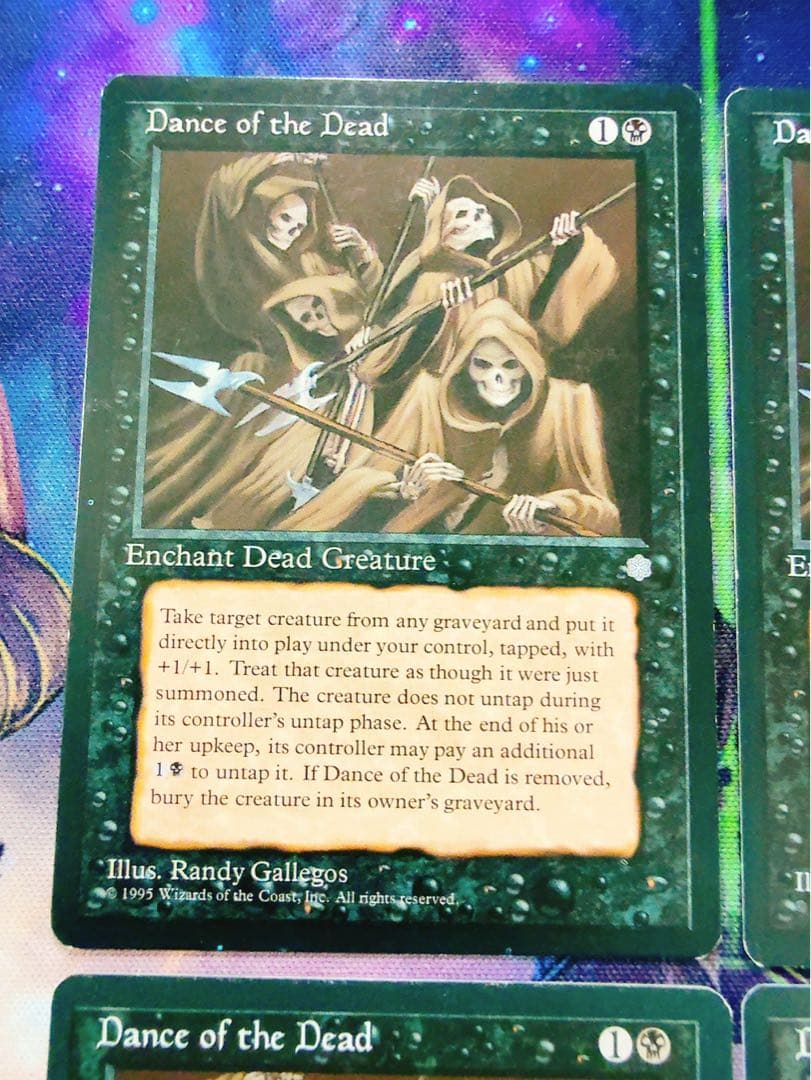 Dance of the Dead 英語 4枚セット