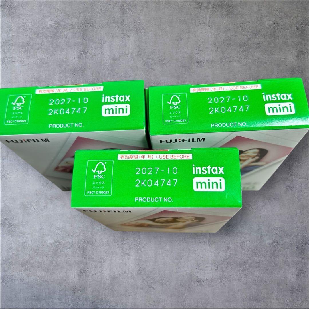 FUJIFILM instax mini インスタントフィルム 10箱 FUJIFILM instax