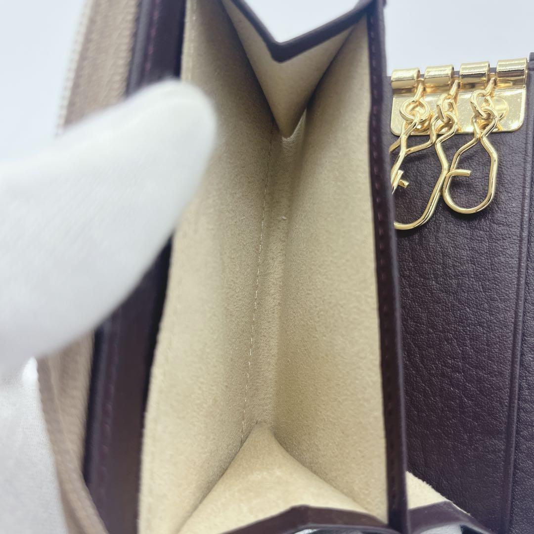 未使用級⚫︎ATAO アタオ キーケース L字ファスナー ケース 金具