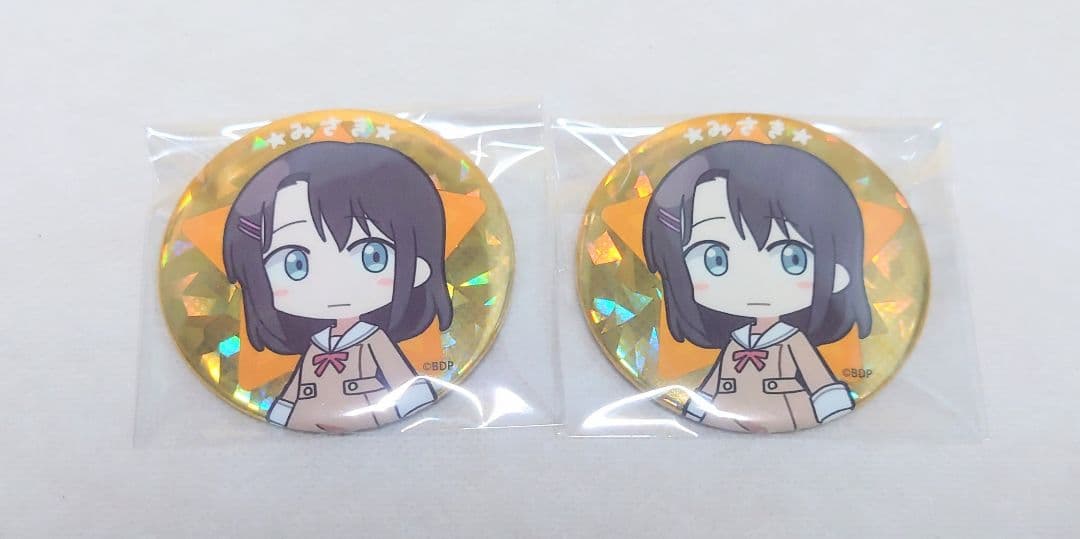 バンドリ 奥沢美咲 缶バッジ 元祖！バンドリちゃん - メルカリ