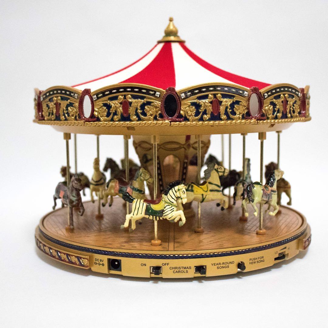 [匿名配送]新品ミスタークリスマス ゴールドラベル メリーゴーランド オルゴール