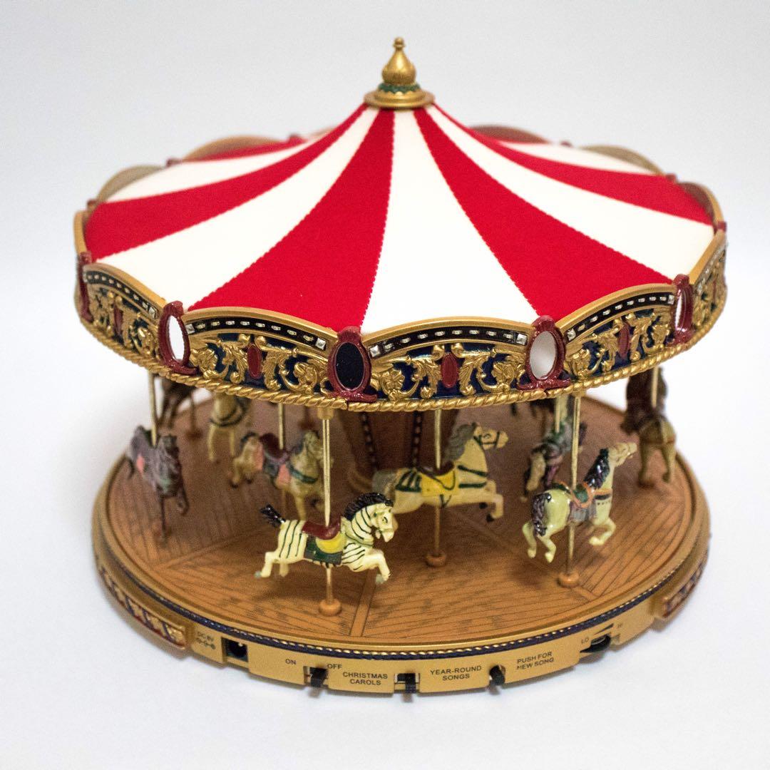 [匿名配送]新品ミスタークリスマス ゴールドラベル メリーゴーランド オルゴール