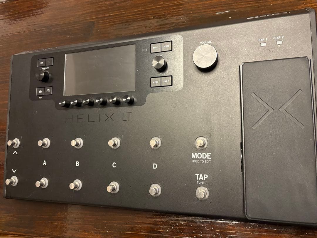 ギター line6 helix lt