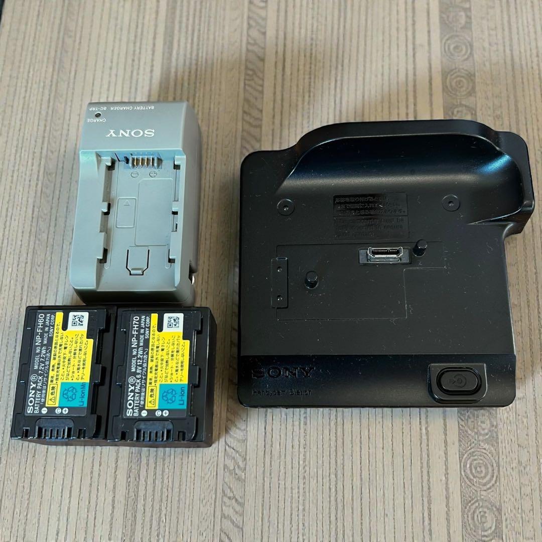 完動品✨付属品多数✨SONY HDR-SR12 HANDYCAM ビデオカメラ