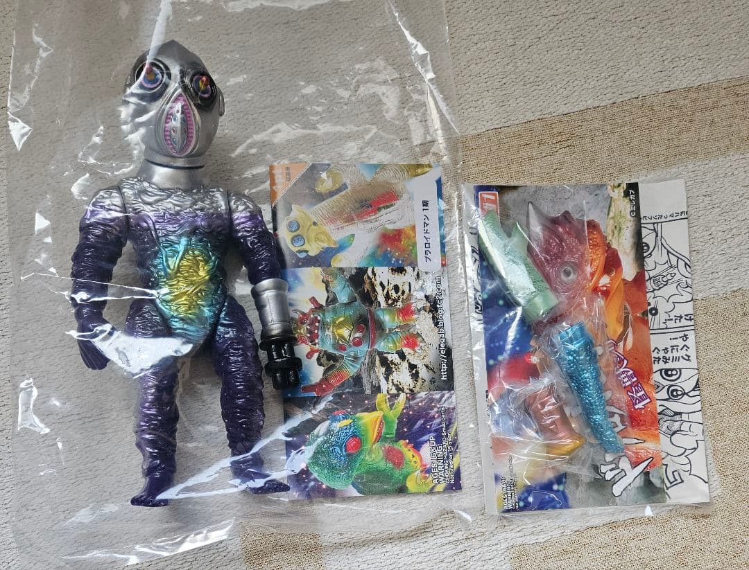 エレガブ プラロイドマン ソフビ - メルカリ