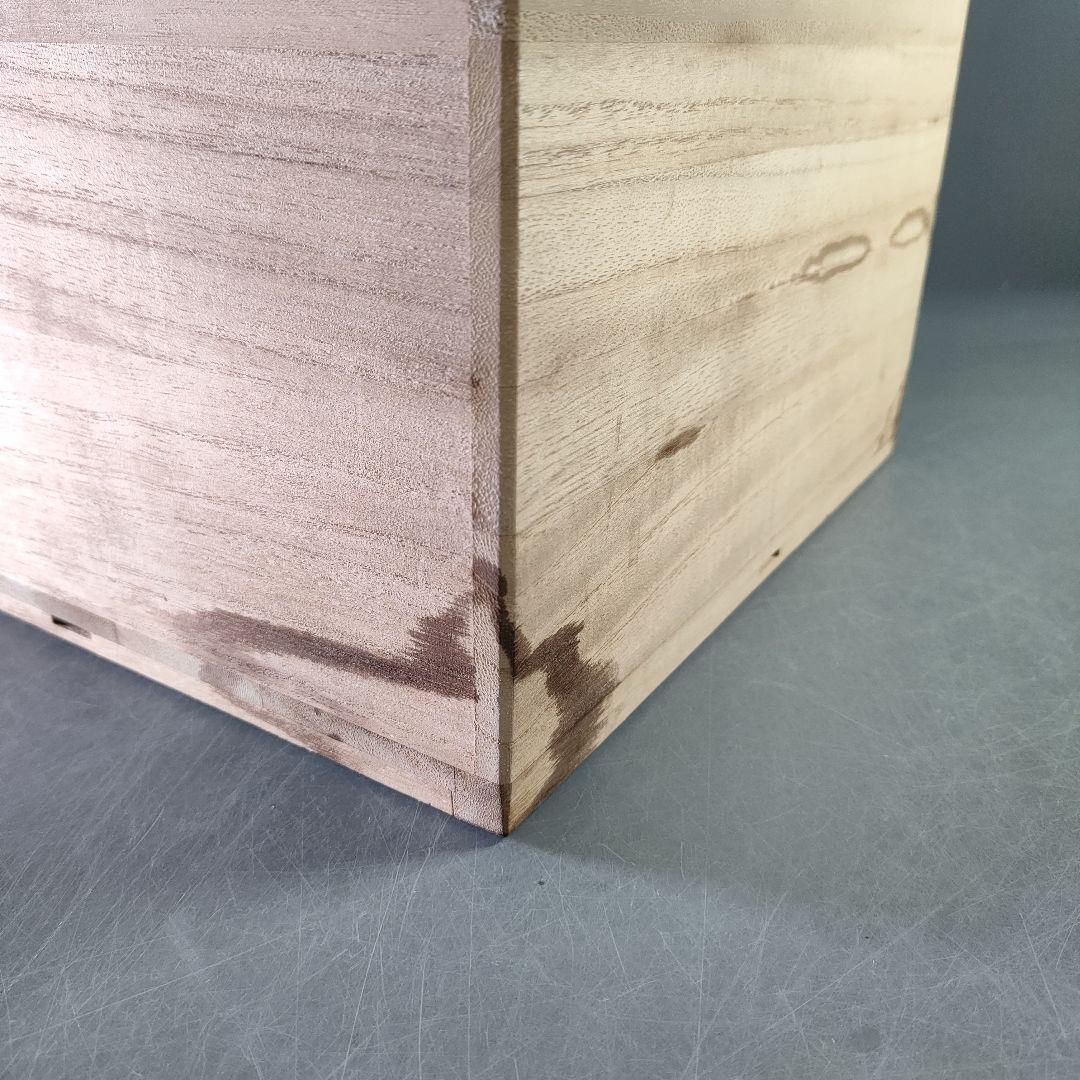 A1196-4/山本長左 作/黎明/藍九谷純金加彩手吉祥文花瓶/