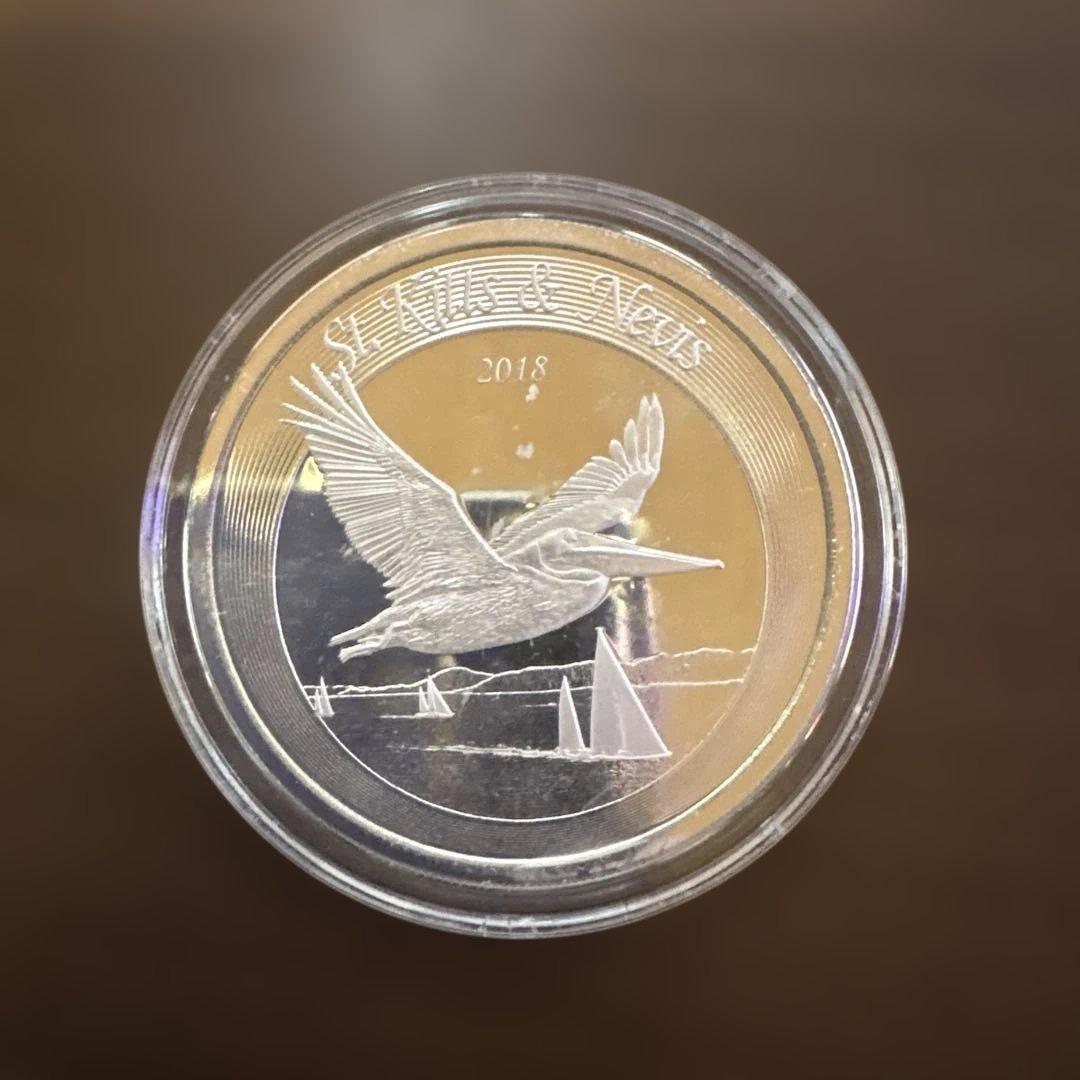 1オンス 銀貨 セントビンセント・グレナディーン 2018年 銀製記念硬貨