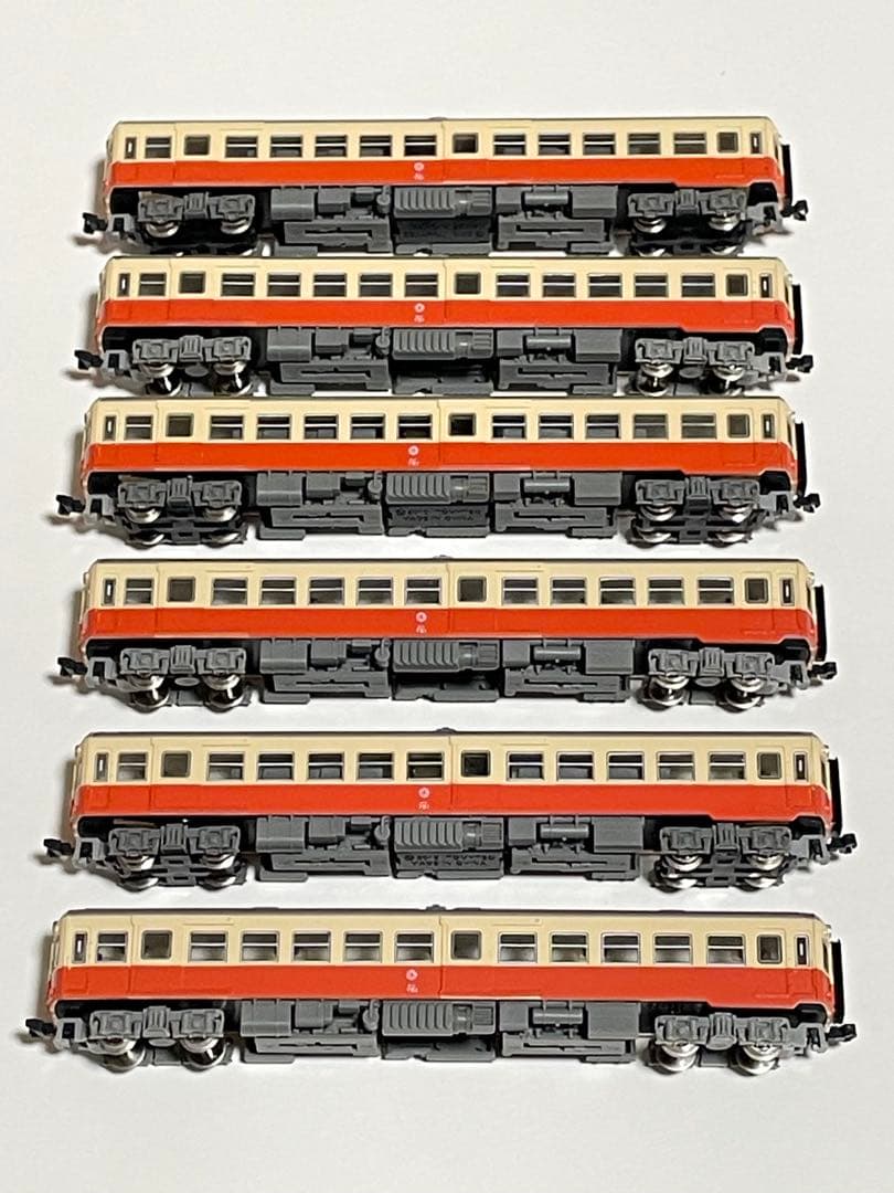鉄道コレクション 関東鉄道 キハ751形 6両まとめて うち動力3両入