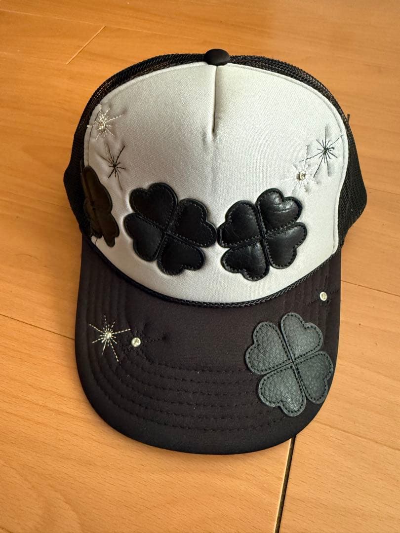 Imozonsavingclothing キャップ クローバー刺繍 mikado