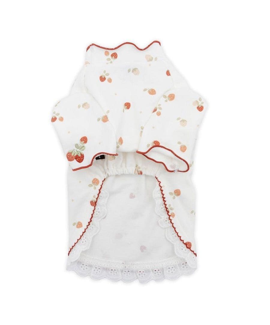 新作 ペットパラダイス ペティヒート天竺 Tシャツ 《いちご》 超小型犬 小型犬