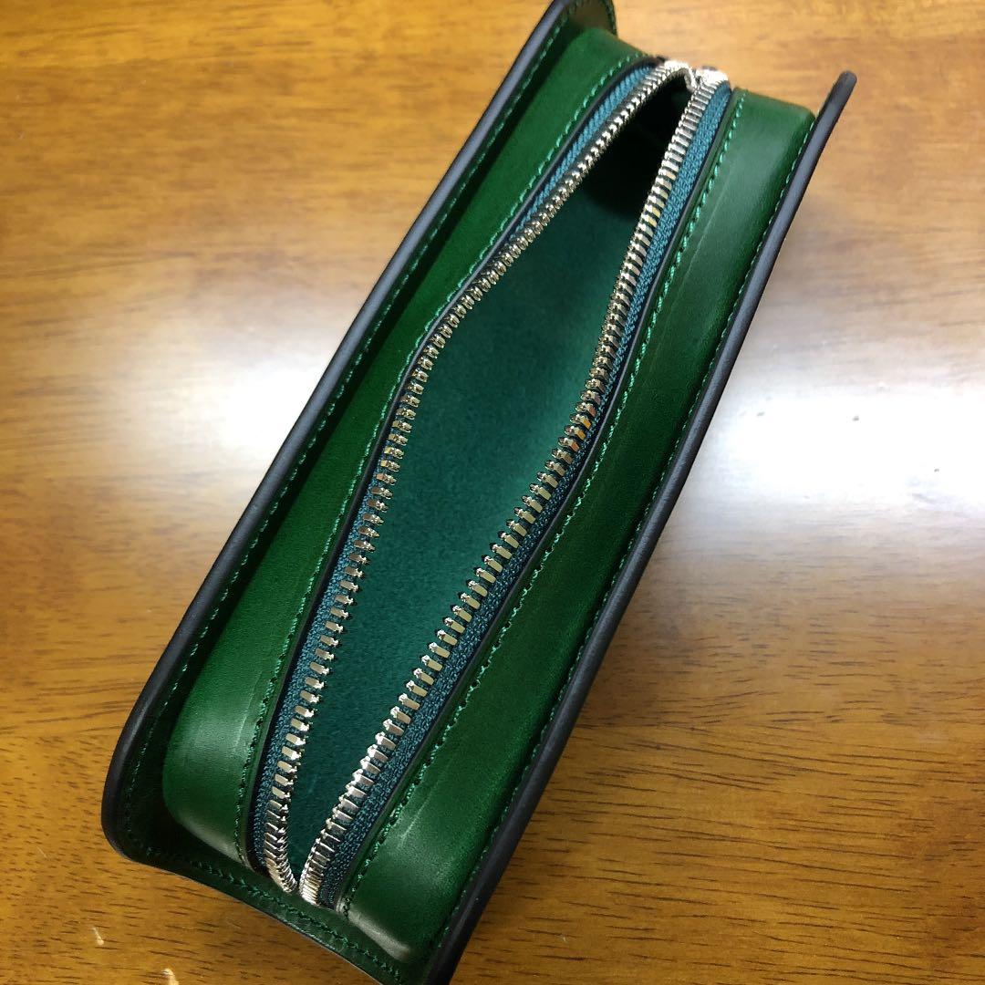 ル・ボナー デブペンケース グリーン