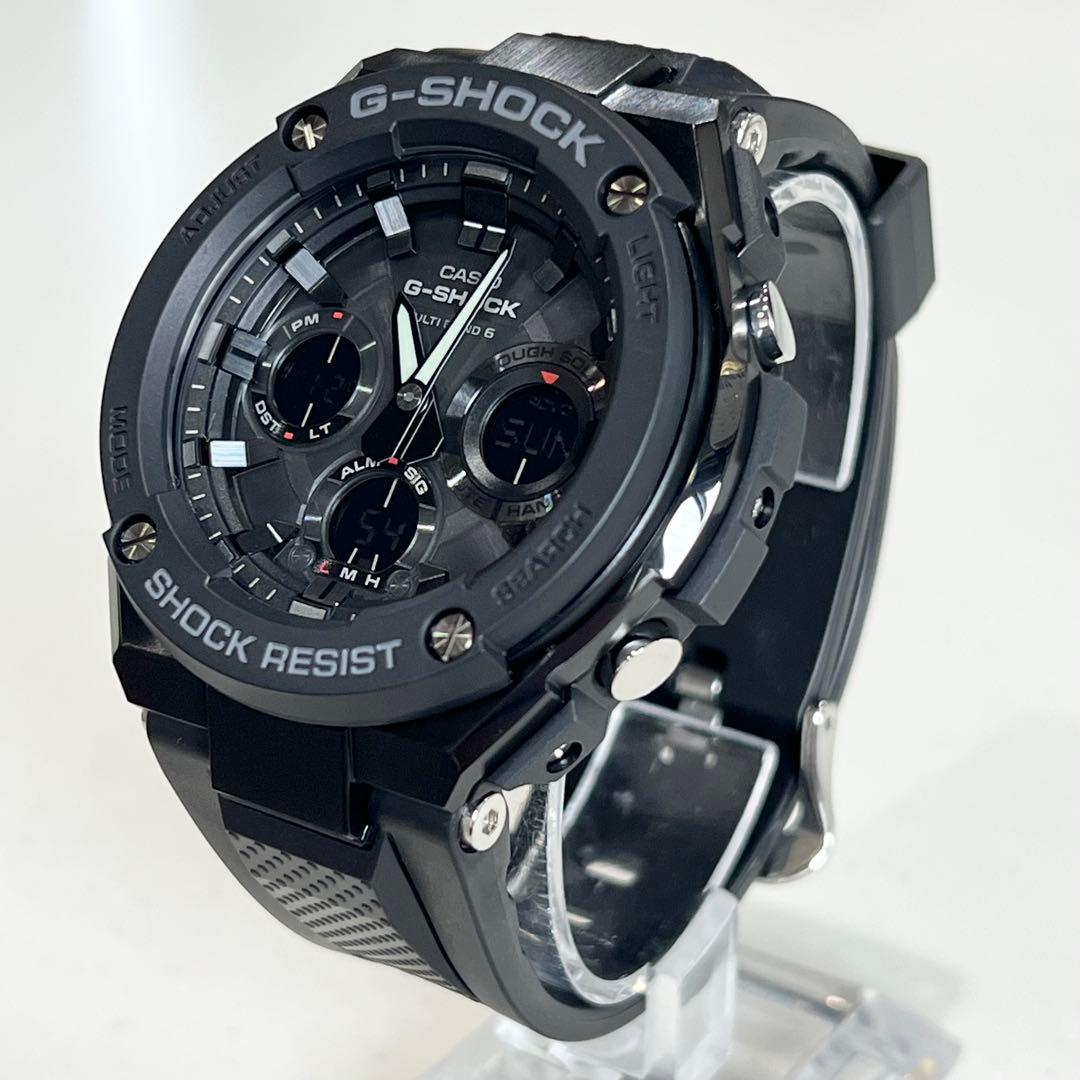 【新品同様】G-SHOCK GST-W100G　電波ソーラー　メンズ　腕時計