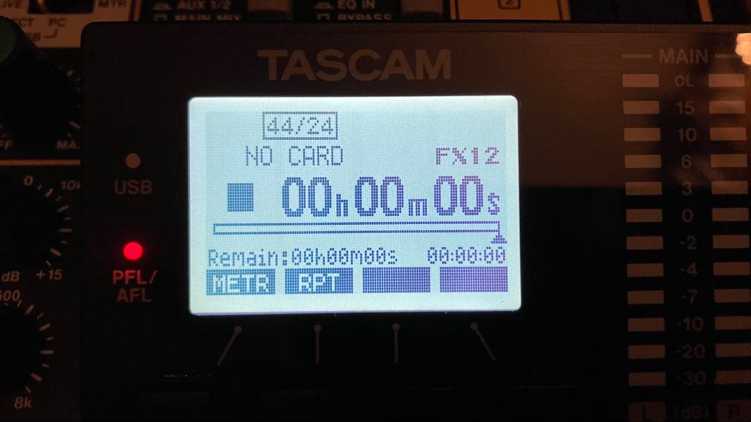 新品同様 TASCAM Model 12 ミキサー・MTR（付属品揃・元箱あり）