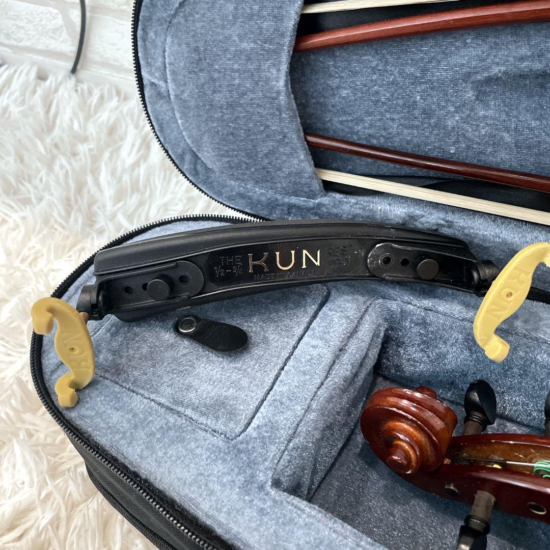 恵那バイオリン　Ena Violin　1/2　No.1　2020　肩当て　弓