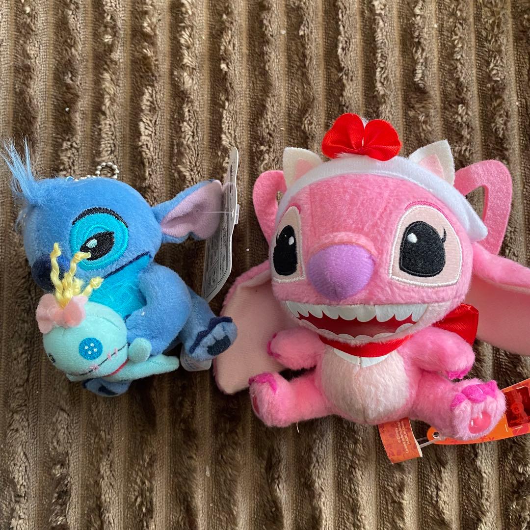 ディズニー スティッチ エンジェル ぬいぐるみ マスコット