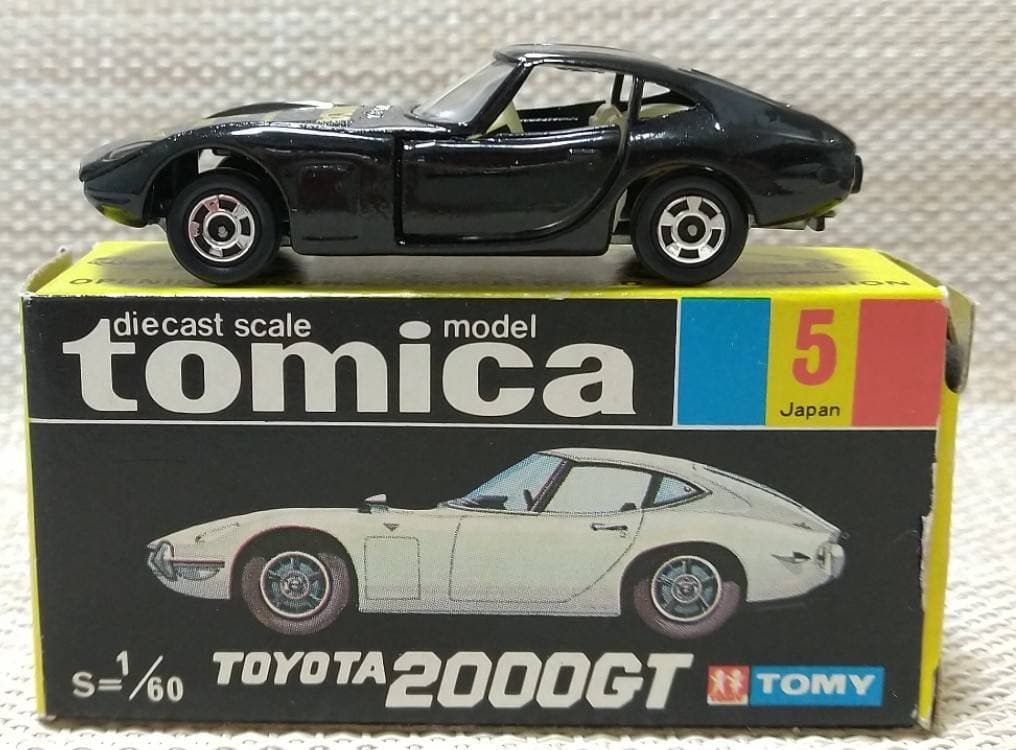 トミカ黒箱5-1 トヨタ2000 GT ラスト2000 GT 日本製 当時物 - メルカリ