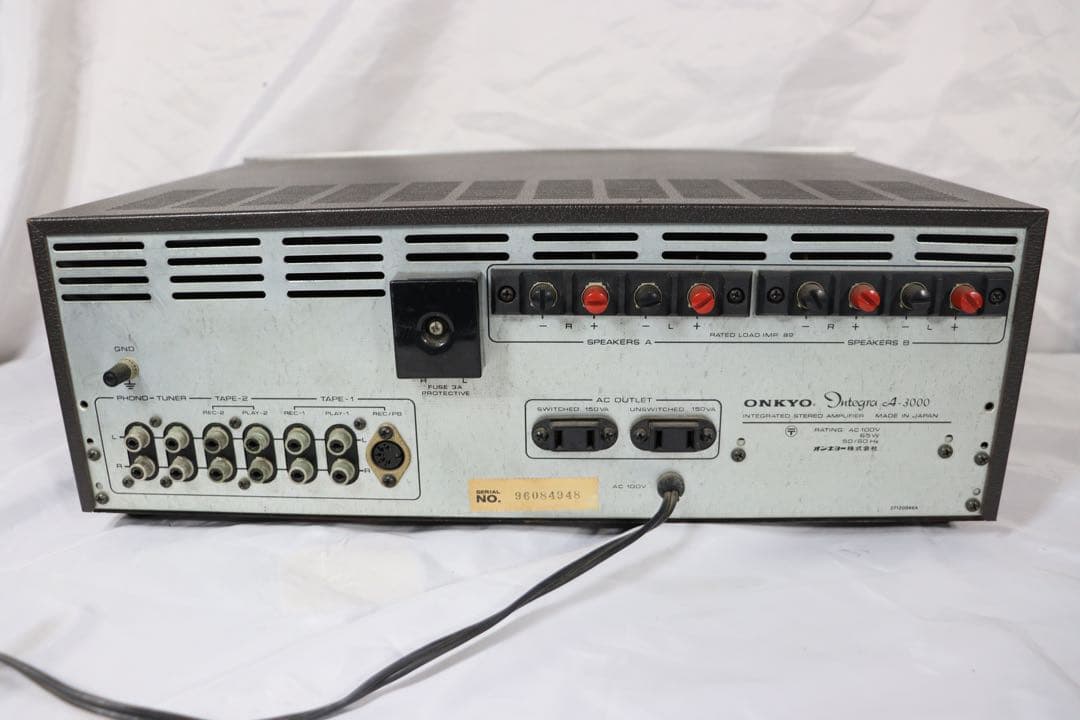 完動品 ONKYO オンキョー プリメインアンプ Integra A-3000