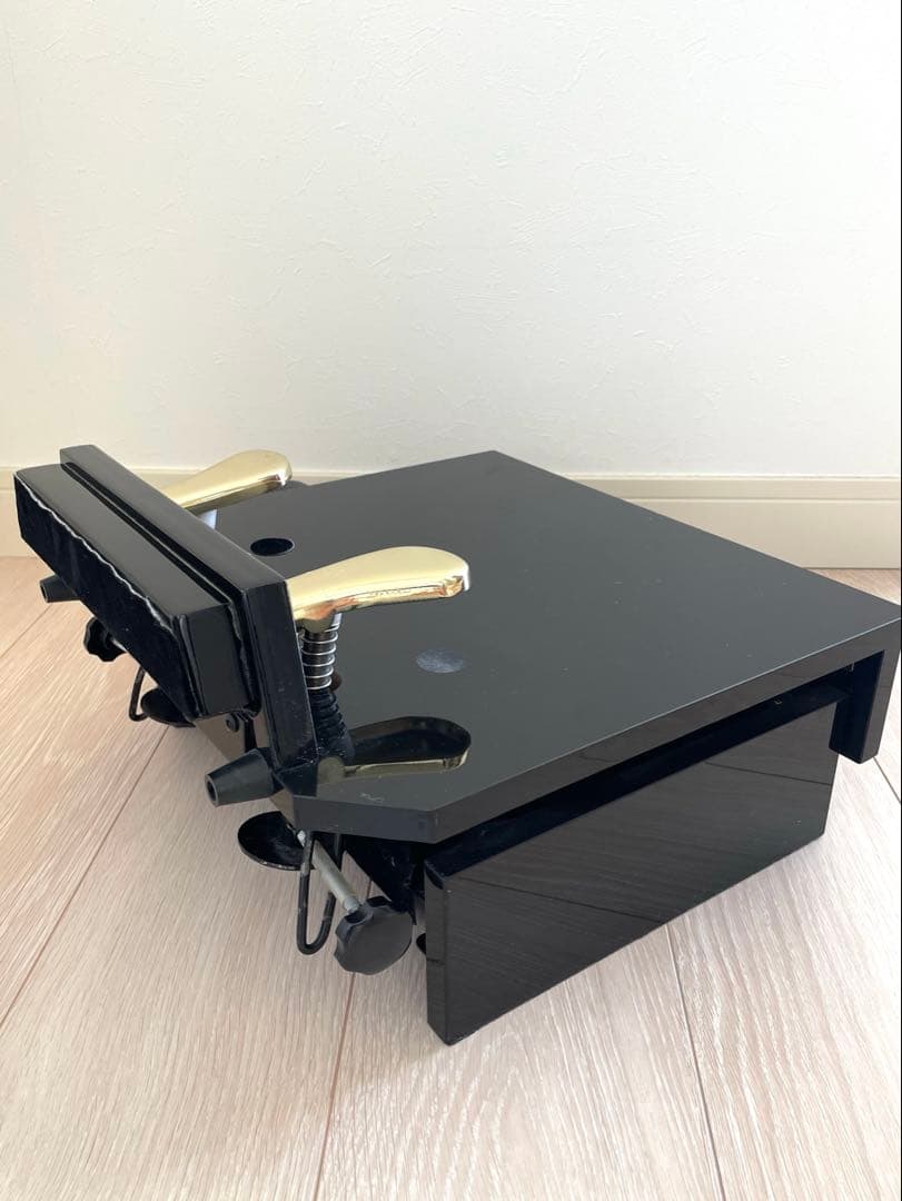 ピアノ 補助ペダル ダブル 木製 ブラック - メルカリ