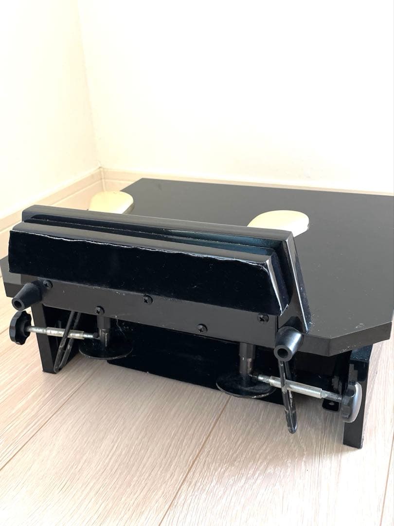 ピアノ 補助ペダル ダブル 木製 ブラック - メルカリ