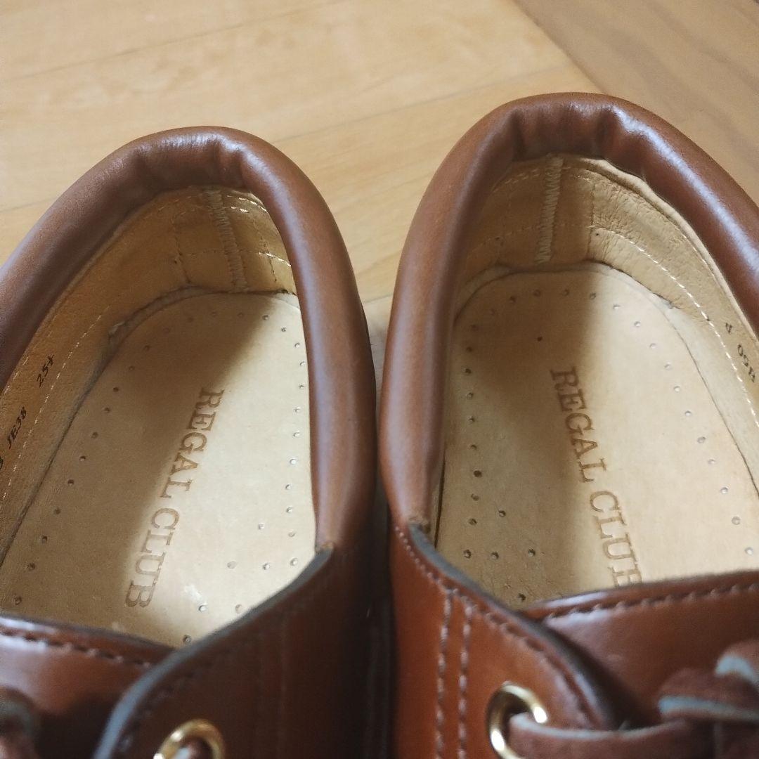 【最終値下げ】新品未使用　REGAL ブラウン デッキシューズ モカシン