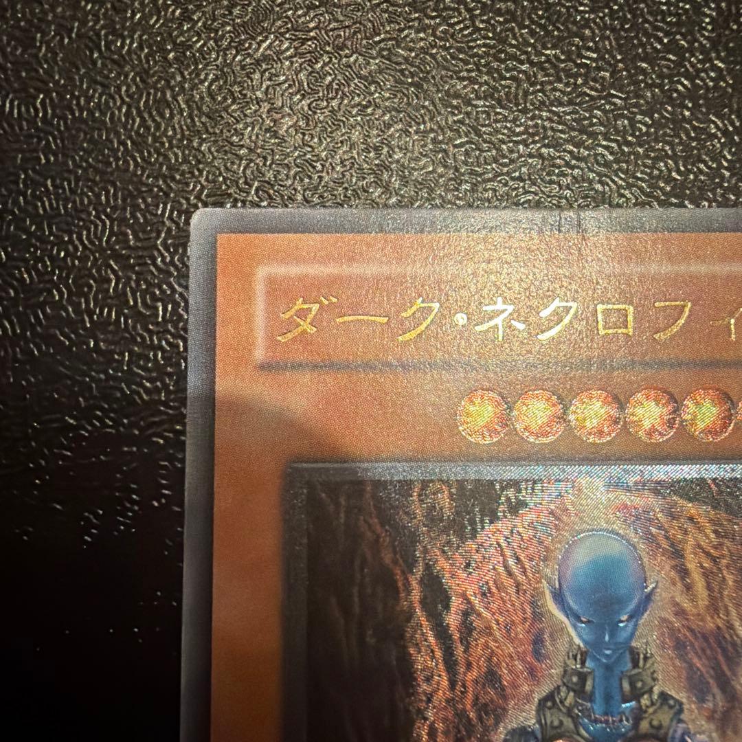 遊戯王　ダークネクロフィア　レリーフ　折れ有り