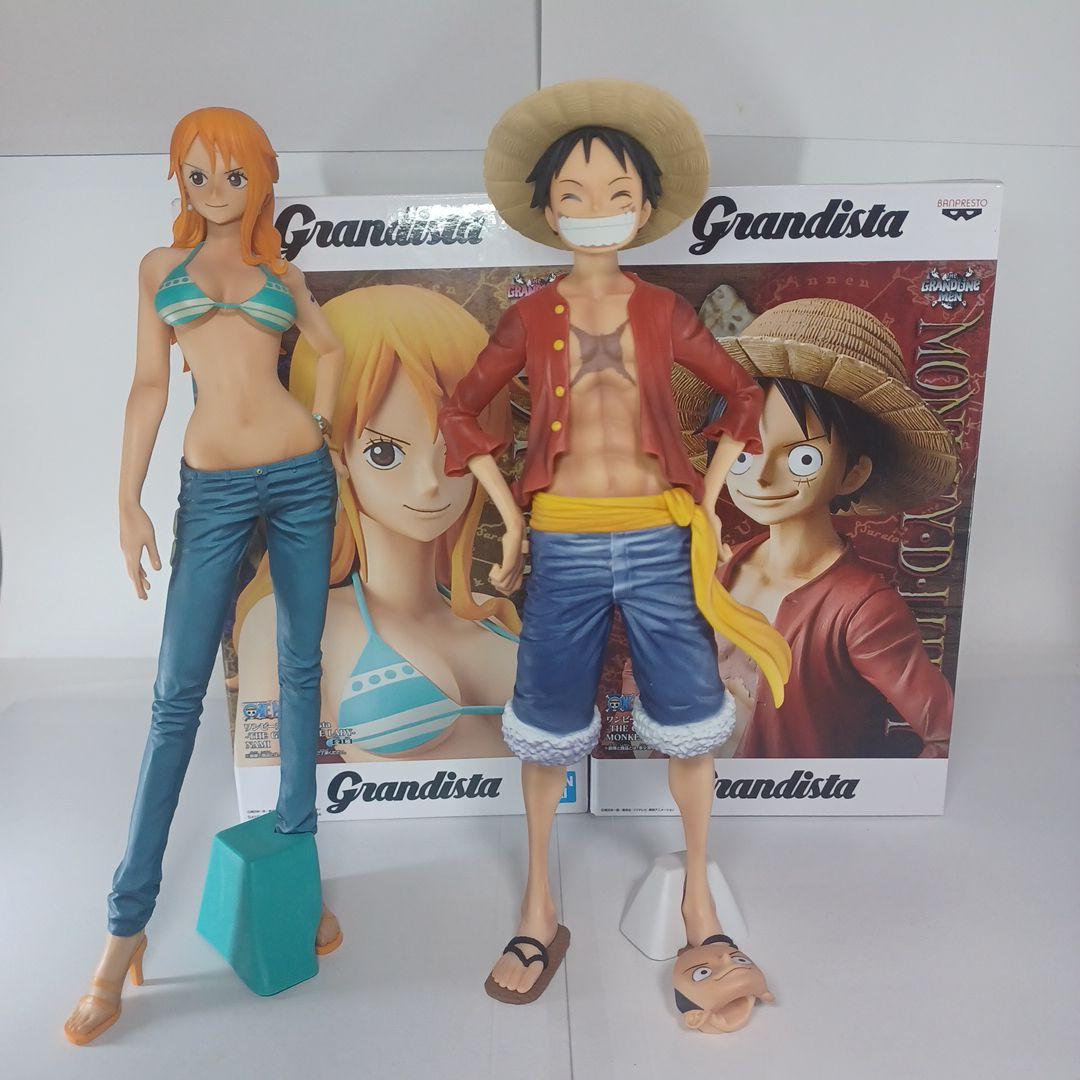 ワンピース グランディスタ　Grandista フィギュア　ルフィ　ナミ