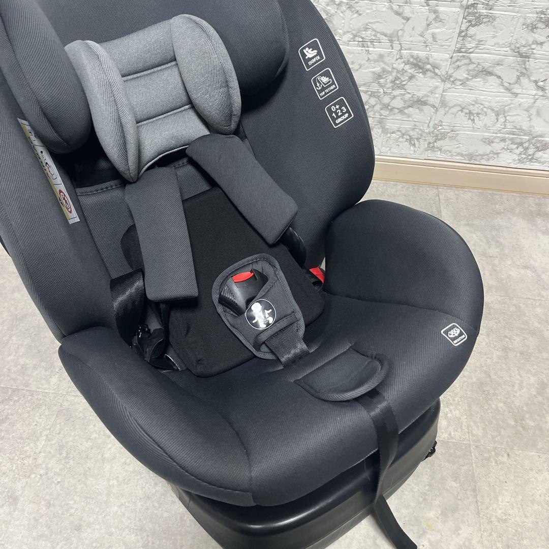 アイリスプラザ ISOFIX固定 チャイルドシート 回転式【美品】