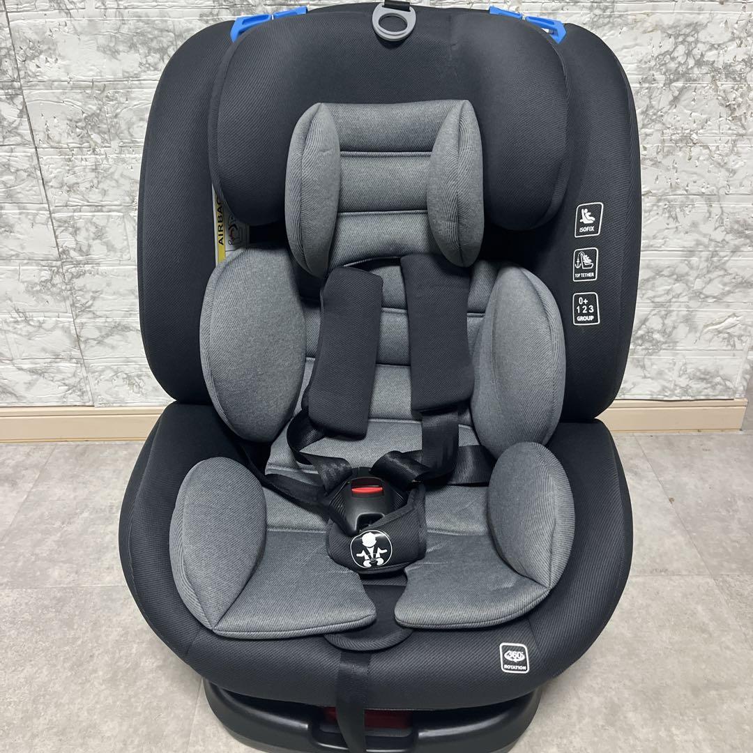 アイリスプラザ ISOFIX固定 チャイルドシート 回転式【美品】