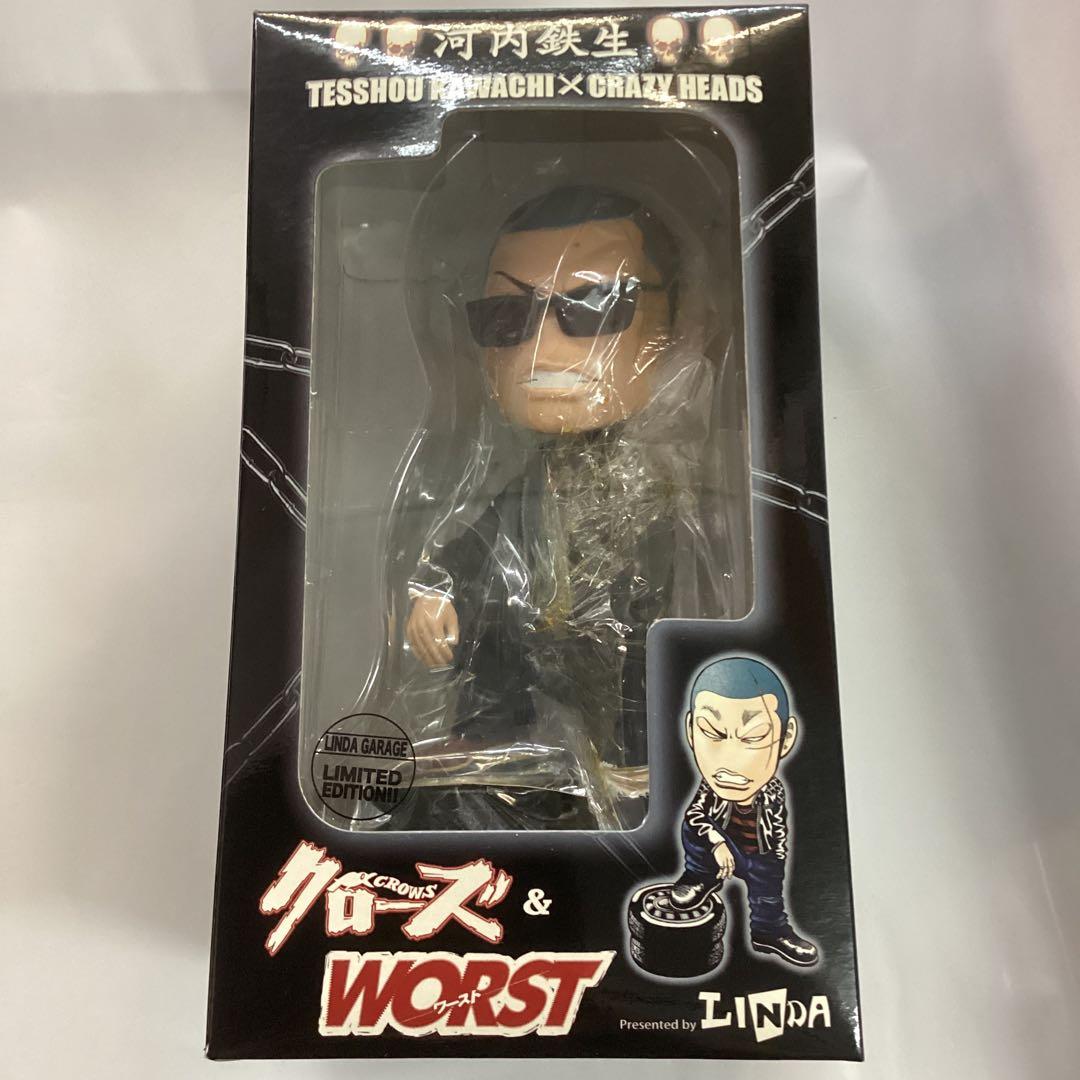 クローズ WORST クレイジーヘッズ ボビング フィギュア 河内鉄生 清