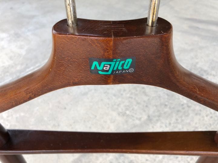 Najico ナジコ スーツハンガー 木製 ハンガーラック アンティーク