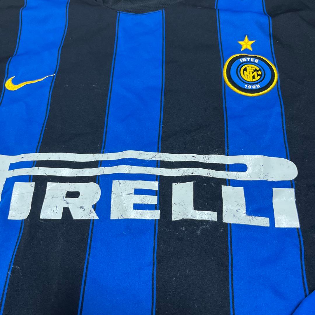 90s】インテル サッカー ユニフォーム 18番 ブルガリア製 XL