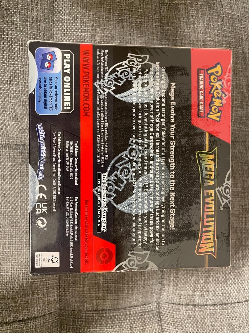 英語版 Mega Evolution 未開封BOX