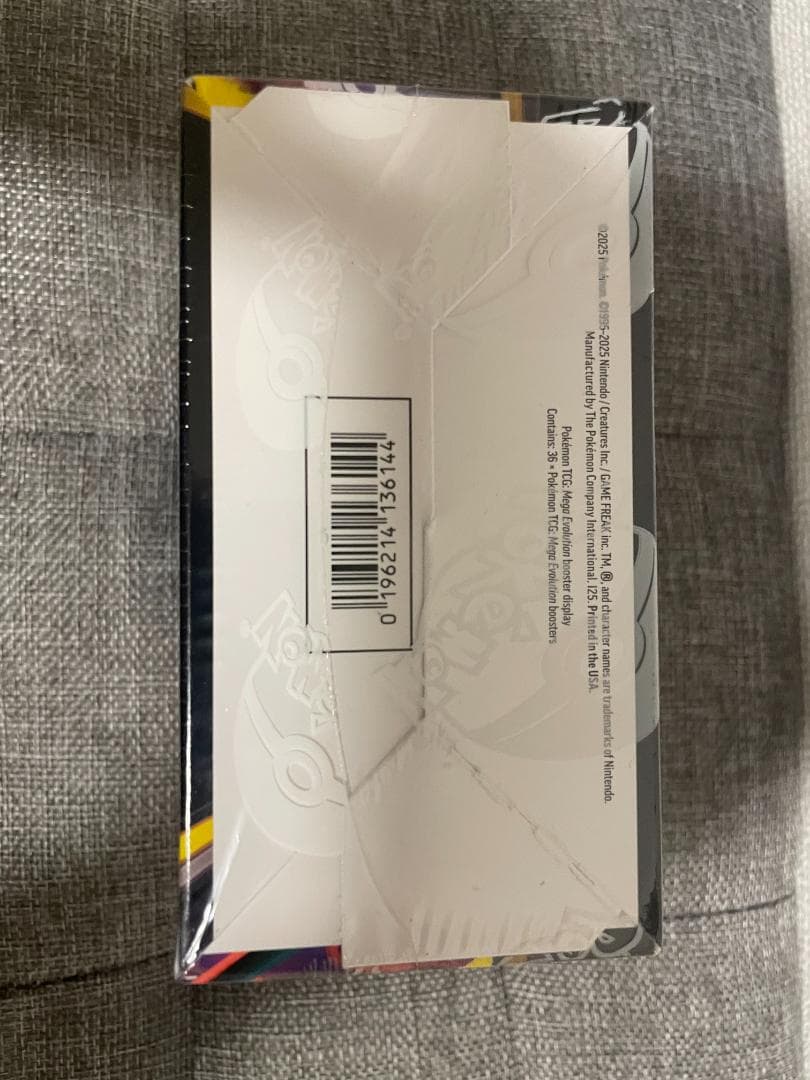 英語版 Mega Evolution 未開封BOX