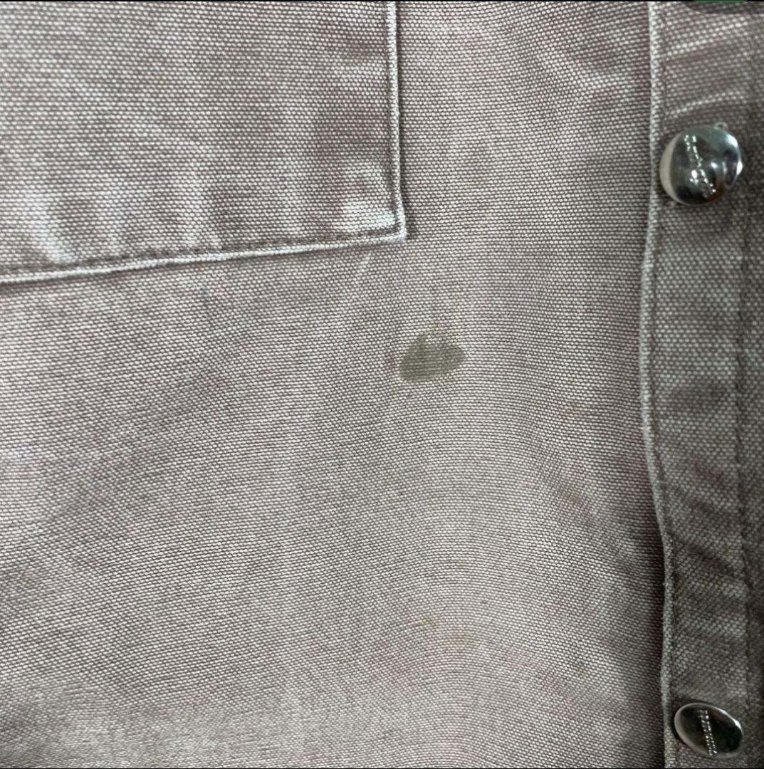 【メキシコ製】カーハート　ブルゾン　アクティブジャケット　ダック　茶　ロゴ