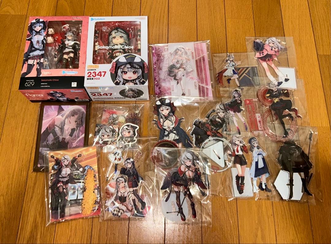 【最終値下げ】ホロライブ 沙花叉クロヱ グッズ まとめ売り オマケ付き