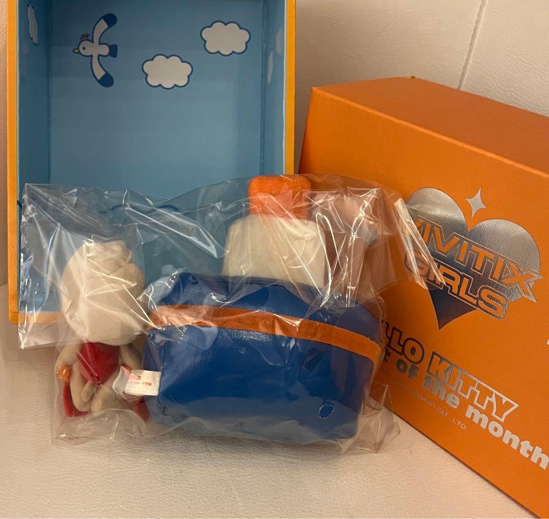 Vivitix 　キティ　マスコット　ぬいぐるみ　マリン　4月　マリン　限定