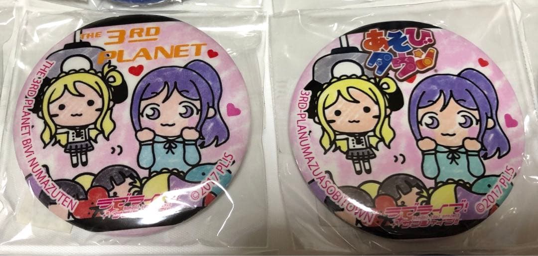 187点 レア 廃盤 エラー ラブライブ まちあるき 街歩き スクエア 缶バッジ