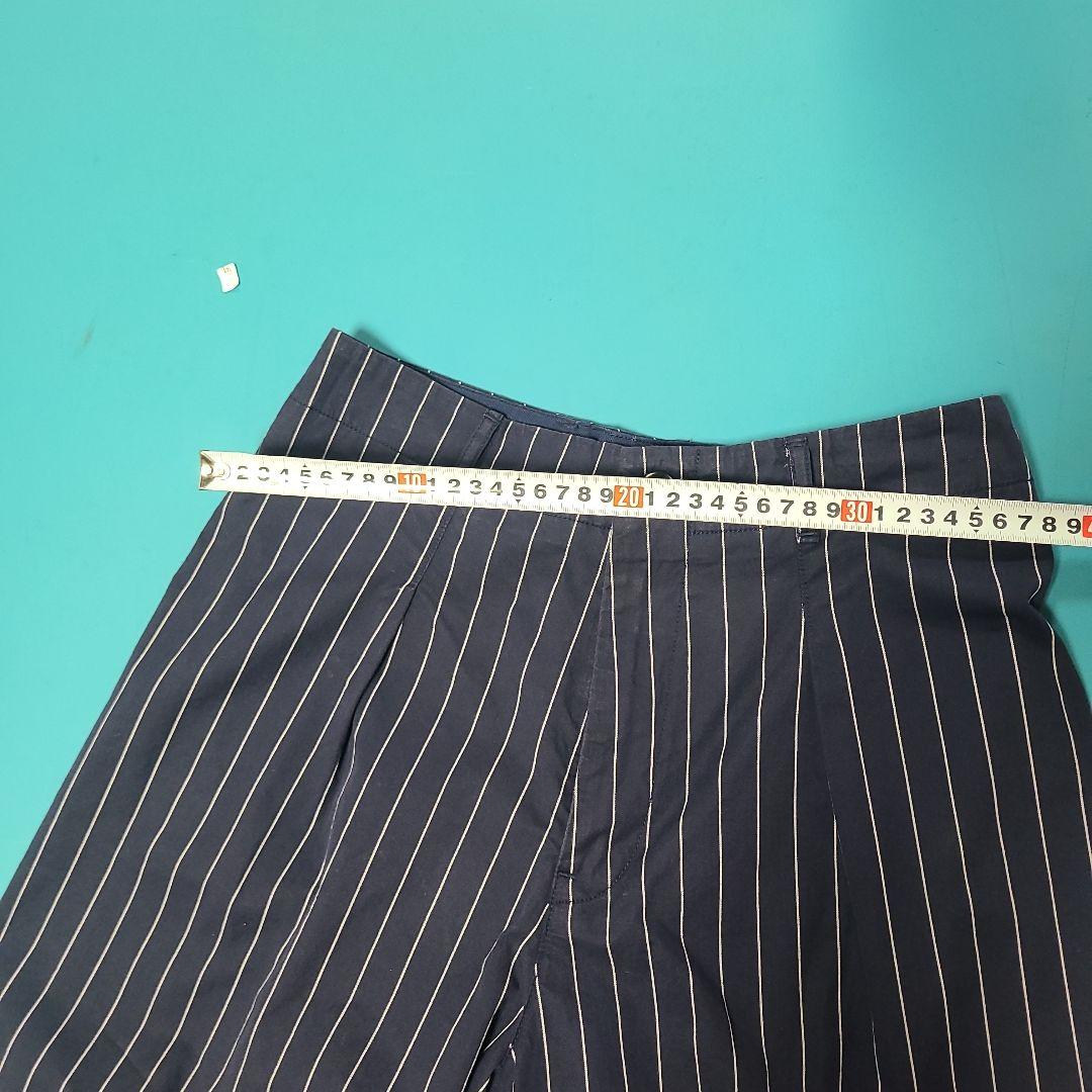 KAPITAL　ネイビー ストライプ 　スカート