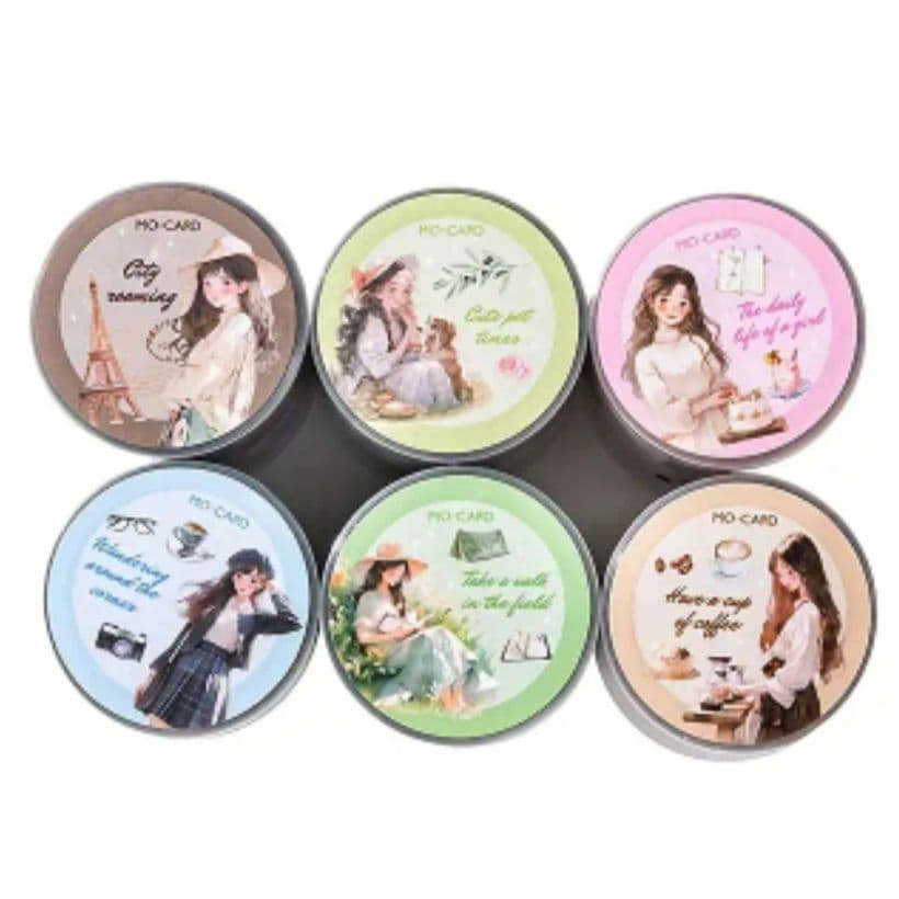 コラージュ PETテープ テープシール10種類