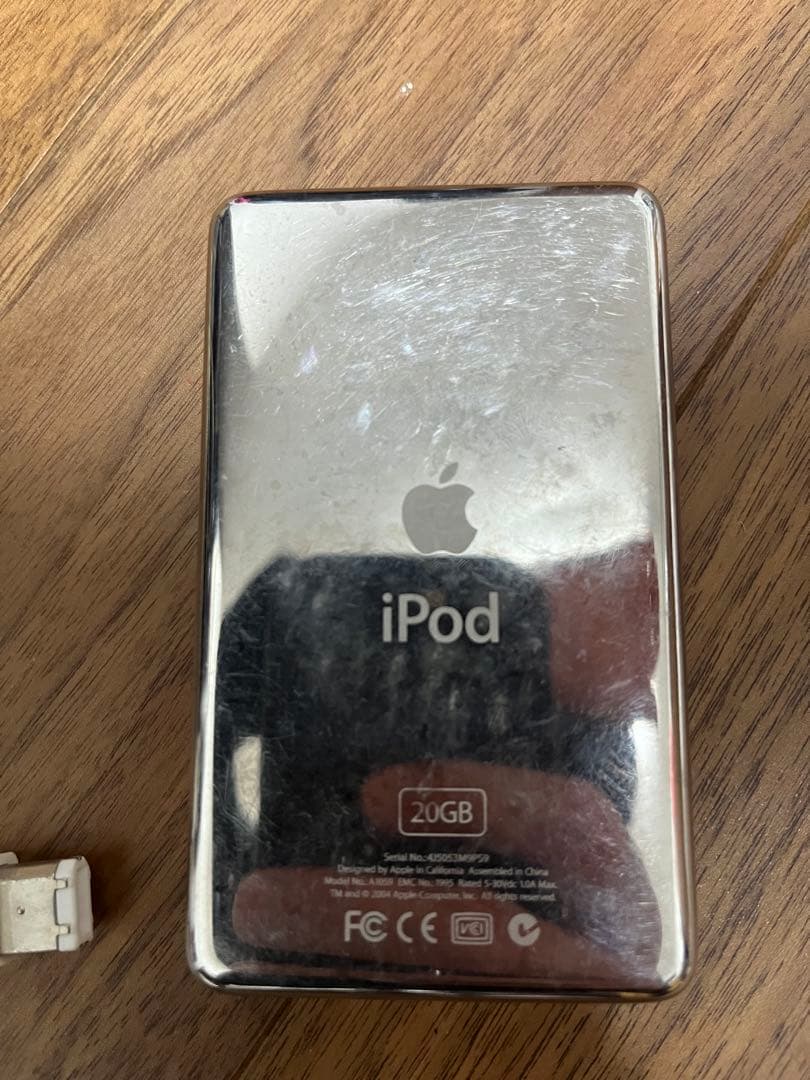 ipod 第4世代 20GB ジャンク ドック、リモコン、充電器、ケーブル