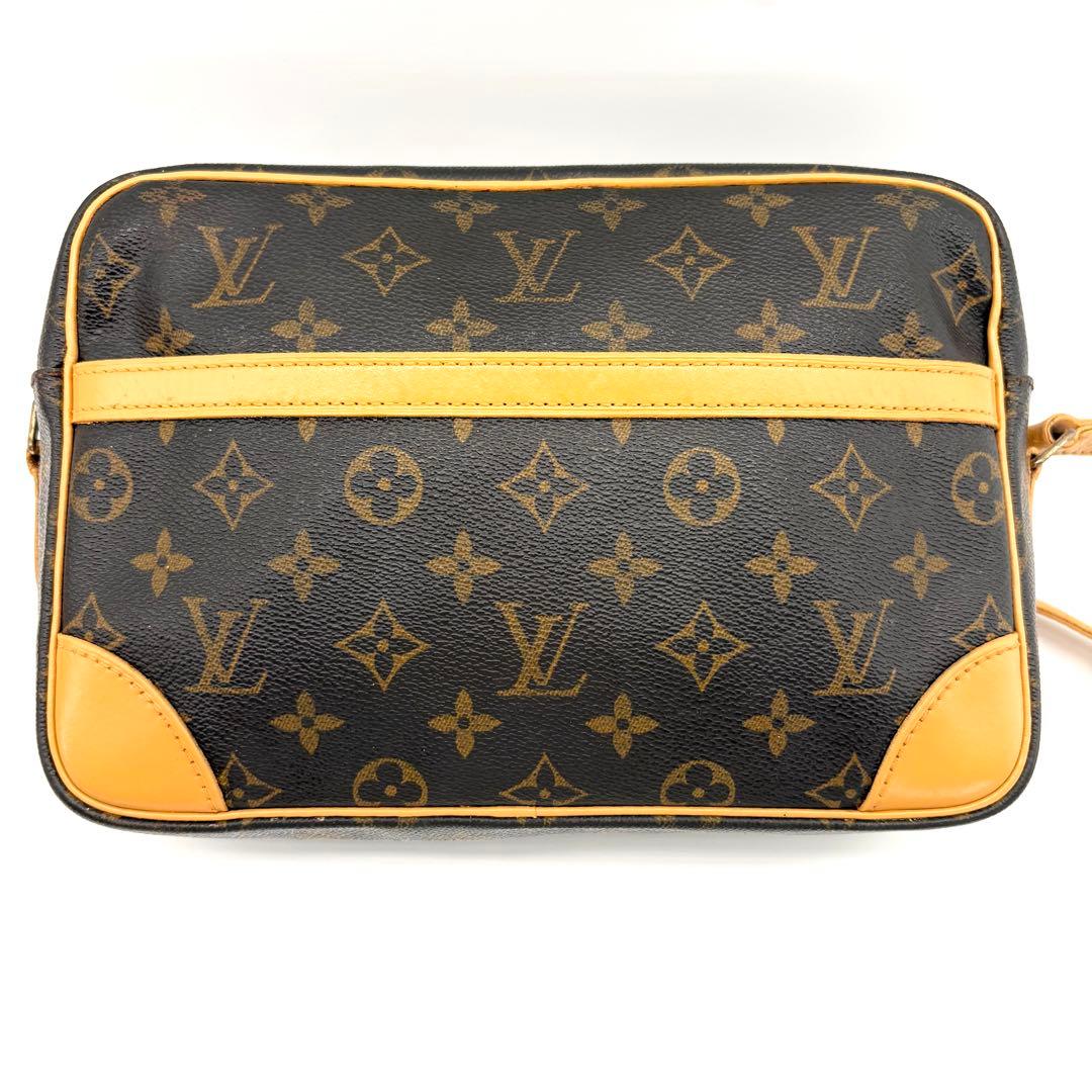 VUITTON　トロカデロ27　斜め掛け　ショルダーバック　PVC　モノグラム