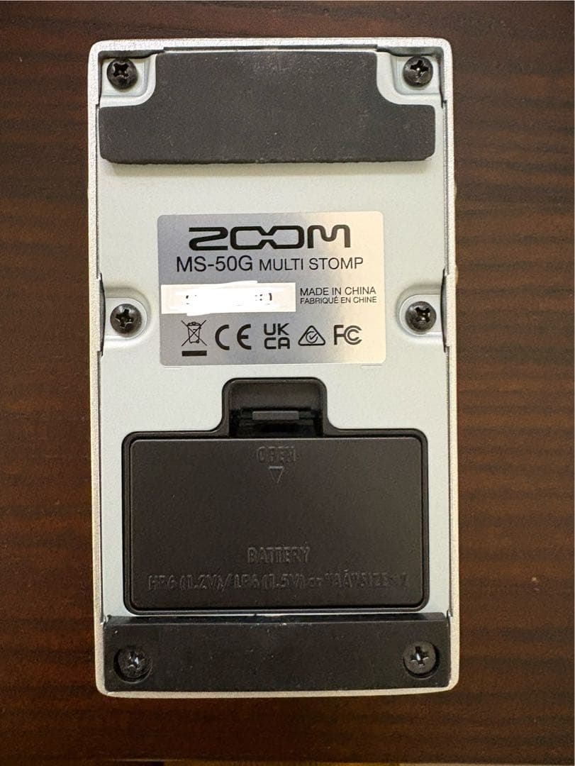 【中古】ZOOM MS-50G ギターエフェクター